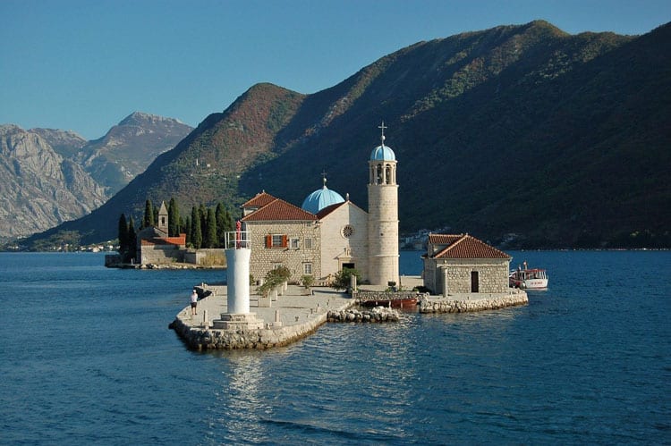 Our Lady of the Rocks is one of Montenegro's top attractions.