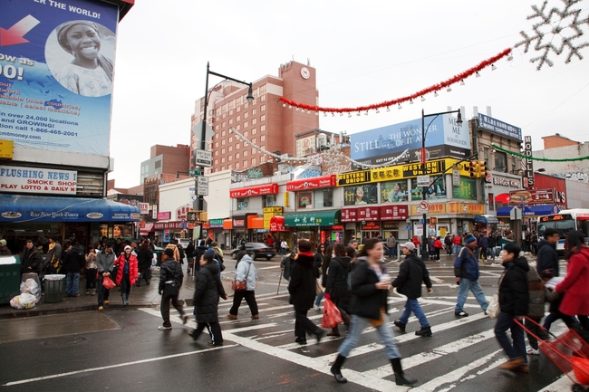 Queens, New York is the most diverse “melting pot” in the world. Photo by Greater Flushing Chamber of Commerce 