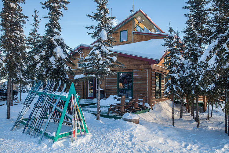 Blachford Lake Lodge is powered by solar