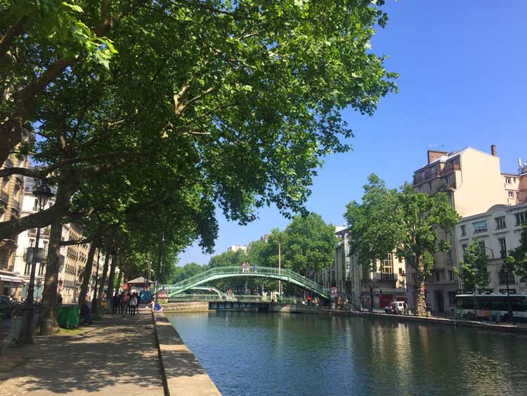 Commissioned in 1802 by Napoleon Bonaparte to create a new supply route into Paris, the Canal Saint-Martin now marks a new center of Paris