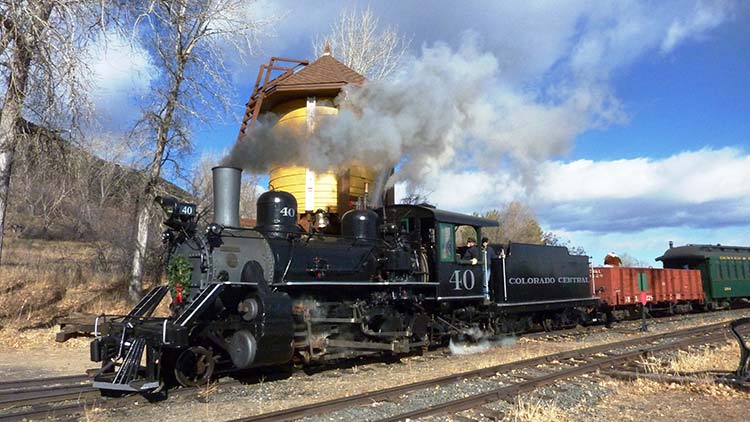 Colorado Railroad Museum heading west. Photo by Rich Grant.