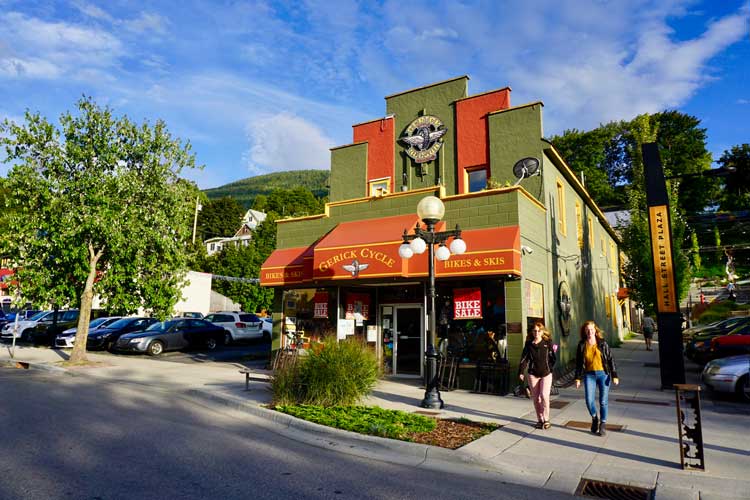 Shops in Nelson, British Columbia