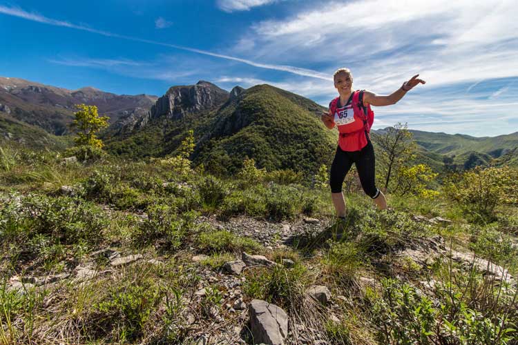 Trail running in Paklenica ©Danijela Bucić