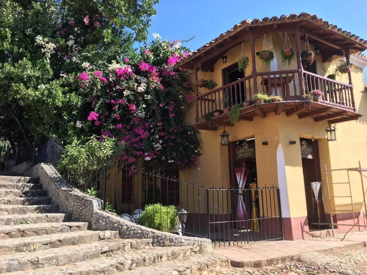 Trinidad Colonial Restaurant in Cuba