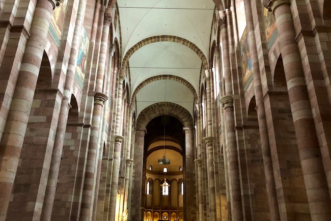 Romanesque architecture of the Imperial Cathedral. Photo by Claudia Carbone