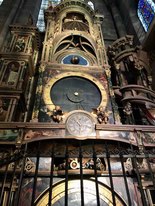 Famous astronomical clock whose parts have been moving on time for hundreds of years. Photo by Claudia Carbone