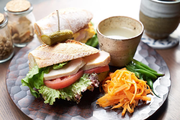 Meals at NOMI are healthy and delicious