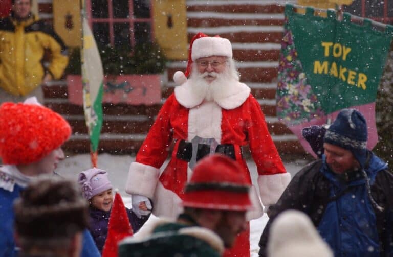 Open from June to December, Santa Claus is ready for visitors at the North Pole New York.