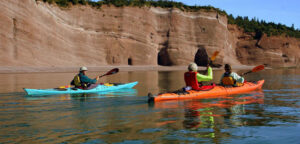 Kayking on the Bay of Fundy