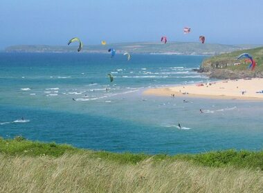 Kite Surfing in Cornwall