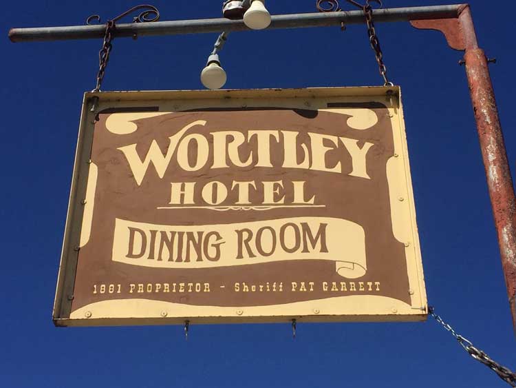 Wortley Hotel was once owned by Sheriff Pat Garrett. Photo by Rich Grant