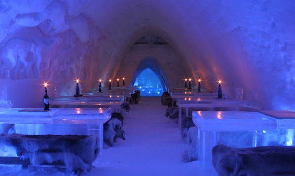 The Ice Restaurant at Snow Village