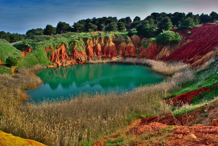 Bauxite quarry