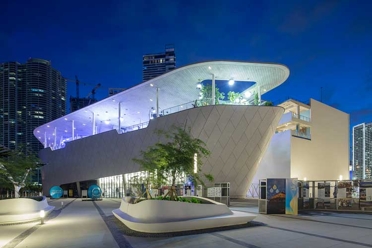 The Frost Science Museum in Miami, Florida. Photo by Robin Hill