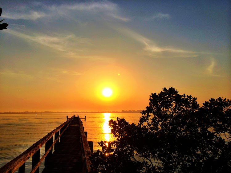 Sunrise on Gasparilla