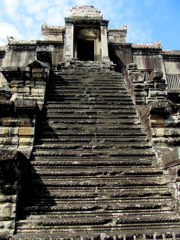 Angkor's narrow 