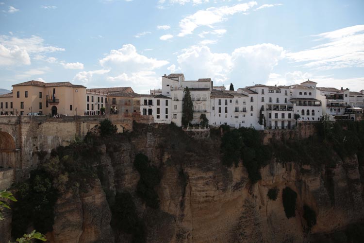 Cliff Dwellers in Ronda, Spain