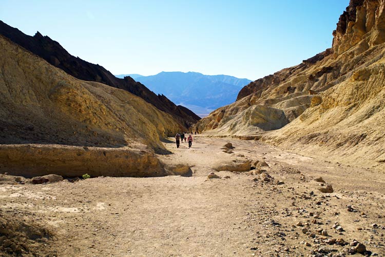 Golden Canyon in Death Valley National Park