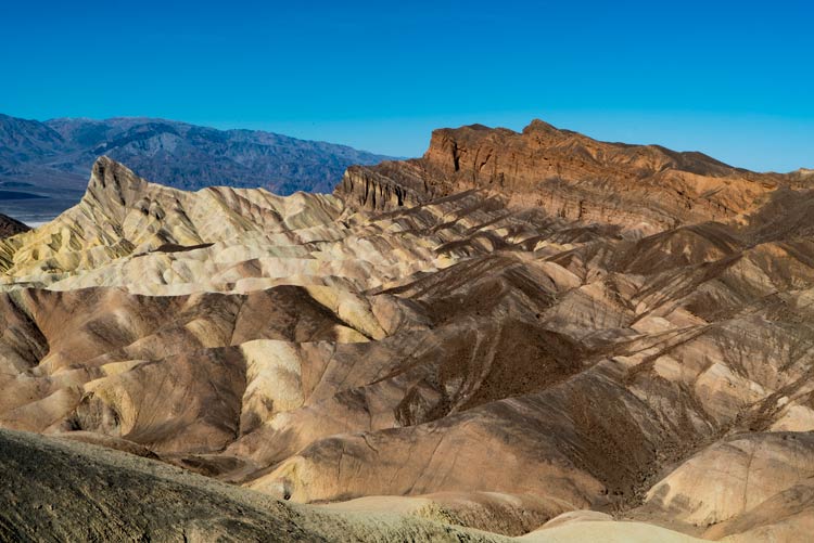 Zabriskie Point in Death Valley National Park