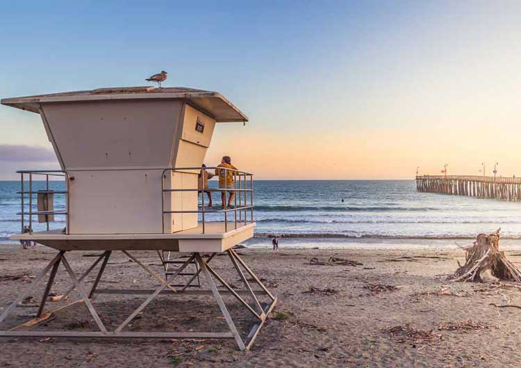 Slo Cal has many small beach towns along Highway 1. Photo by Highway 1 Discovery Route