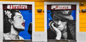 New Orleans theatre art. Photo by Marco Trovo from Flickr.com