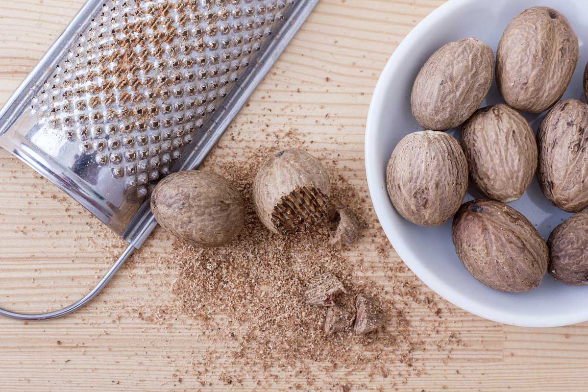 Nutmeg is grown in Grenada