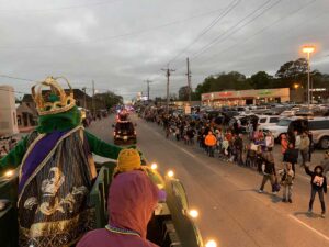Mardi Gras Children's Parade in Lake Charles, Louisiana