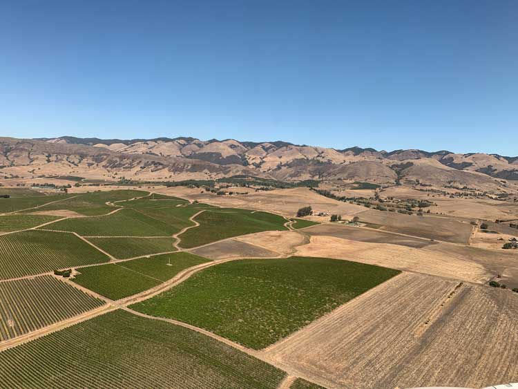 San Luis Obispo from the air 