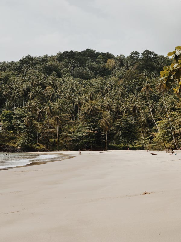 One of the many untouched beaches