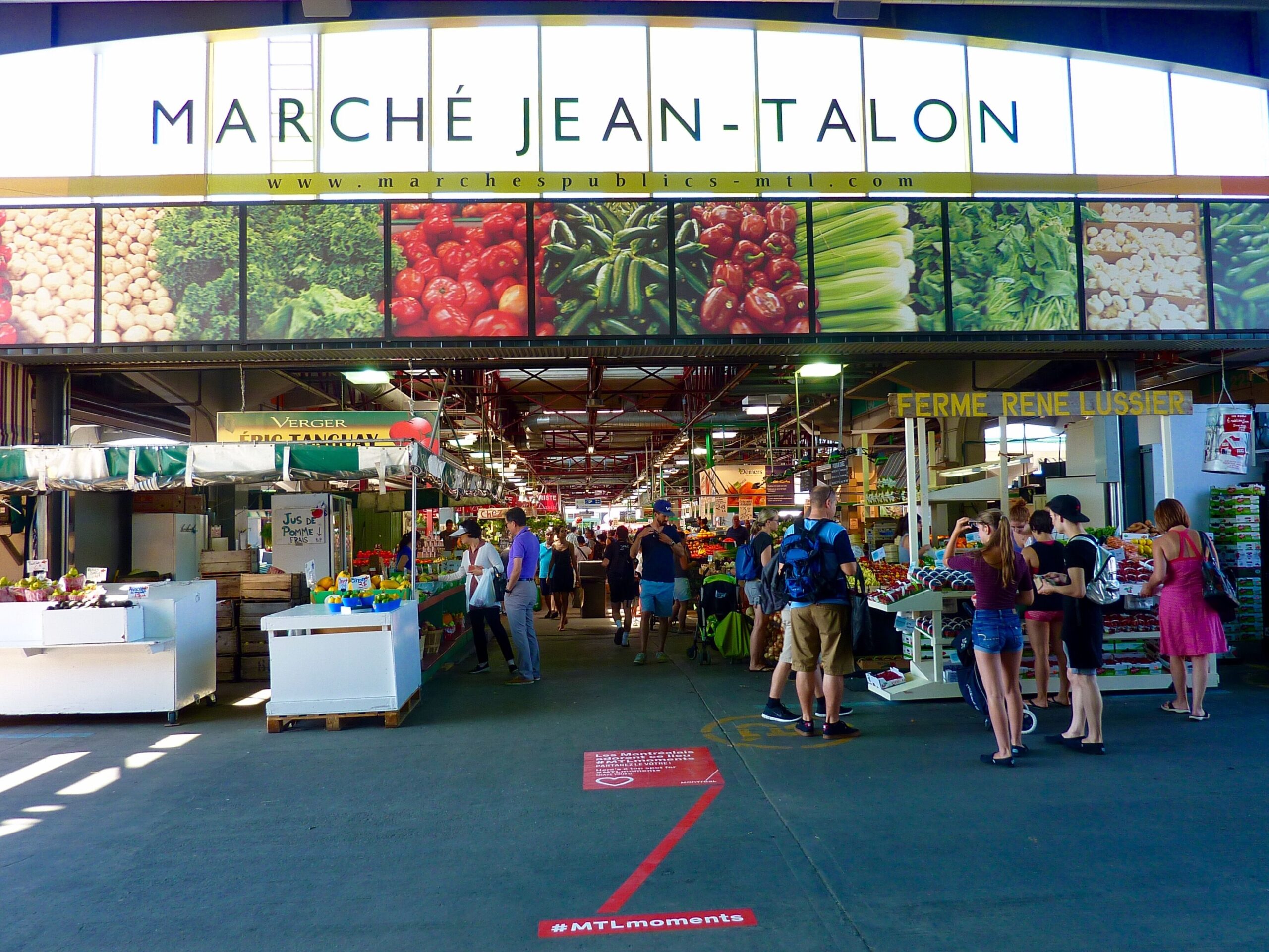 Marché Jean-Talon, the city’s oldest public market in the heart of Little Italy