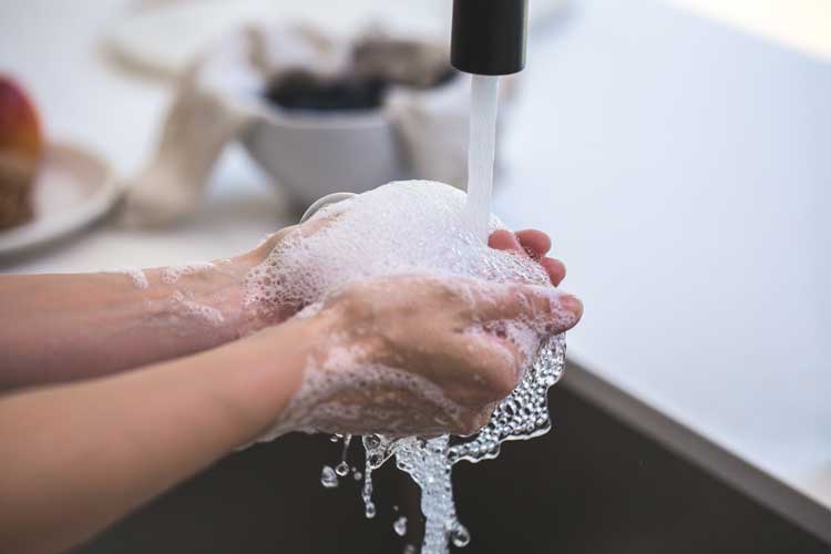 Wash your hands at least 20 seconds