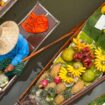 Floating market in Thailand