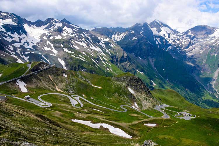 Virtual tour of the alpine Grossglockner road in Austria