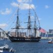The USS Constitution holds a lottery. Lucky winners can sail with the ship into Boston Harbor. Photo by Kim Foley MacKinnon