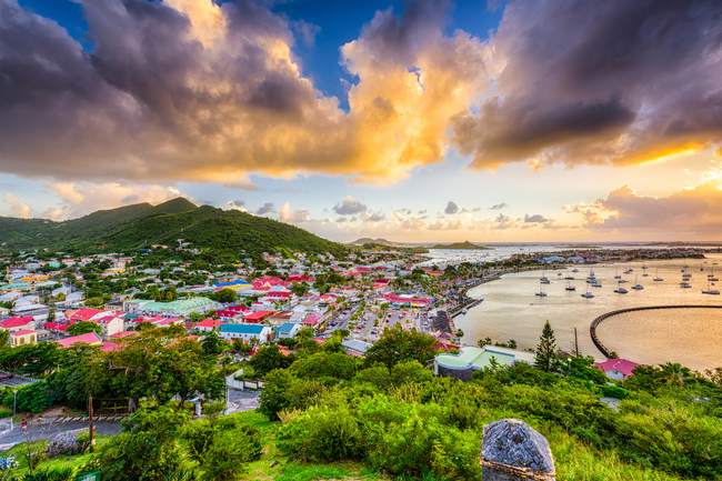 Marigot resembles Paris with Palm Trees. Photo by Sean Pavone/Dreamstime.com