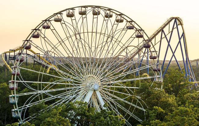 The Ferris Wheel appeals to the whole family. Photo by Marcos Souza/Dreamstime.com