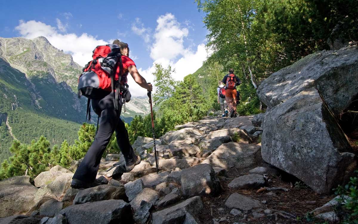 Top hiking trails in the USA