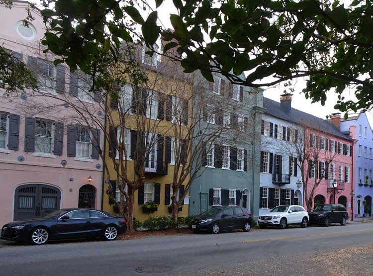 Charleston Rainbow Row