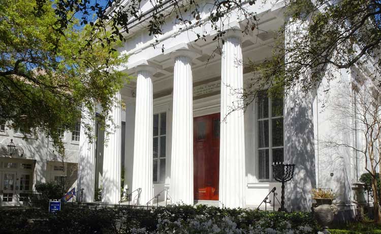 Kahal Kadosh Beth Elohim Synagogue in Charleston, South Carolina