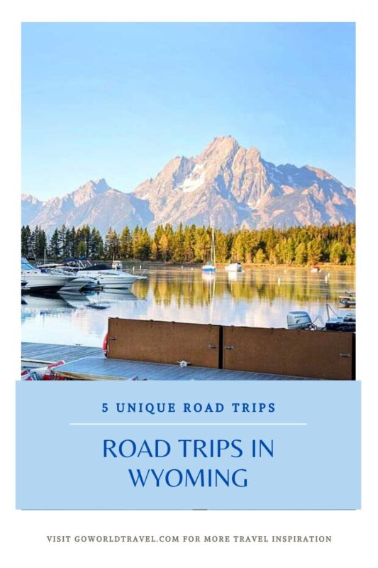Plan a road trip in Wyoming