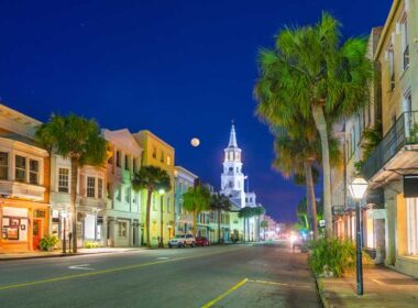 Charleston at night. Top 10 Things to Do in Charleston