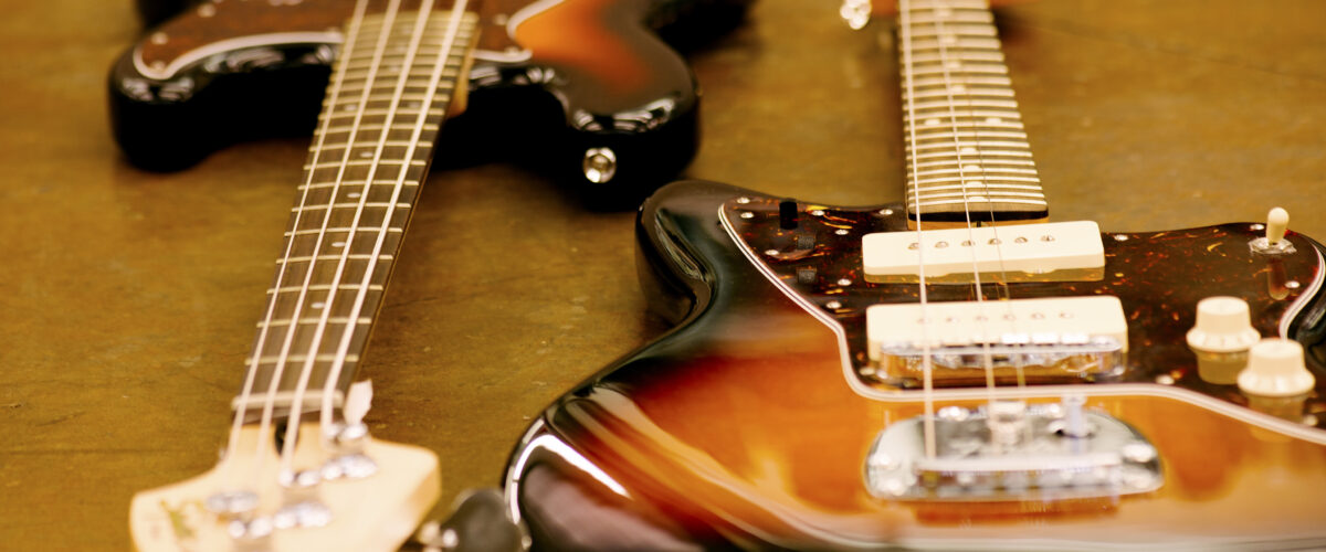 Guitars and other instruments in ranging conditions are sold at Unclaimed Baggage Store