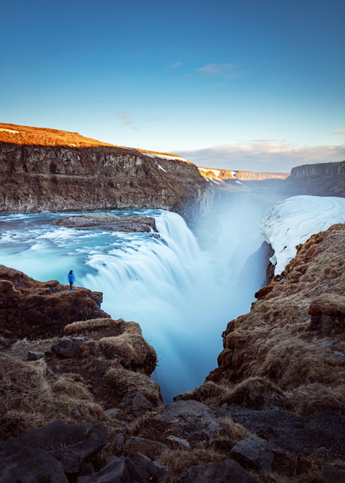 The enormous canyon in Iceland that boasts the roaring Gullfoss Falls