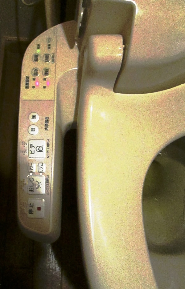 Japanese toilets are a study in Japanese innovation. Photo by Fyllis Hockman