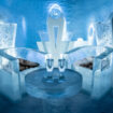 A deluxe suite at the Swedish ICEHOTEL.