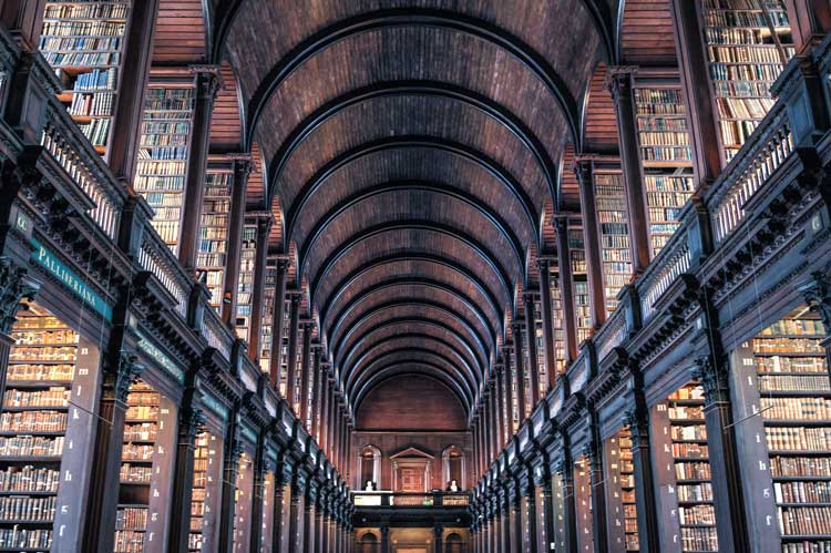 Trinity College in Dublin, Ireland