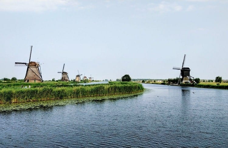 Windmills are the iconic symbol of the Netherlands