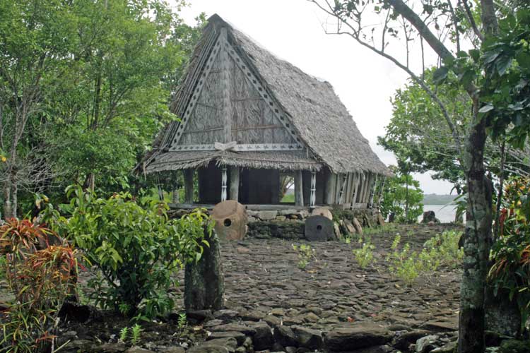 Yap Community House. Photo by Joyce McClure