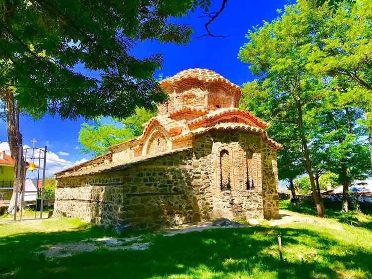 A shining stone home tucked into the countryside of Permet, Albania.