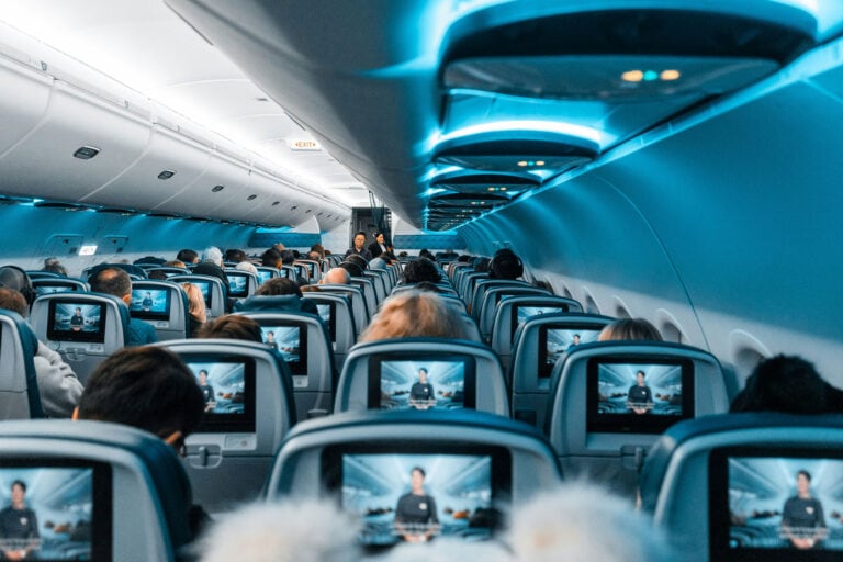 Airline passengers offer deal with ear-popping. Photo by Photo by Omar Prestwich on Unsplash